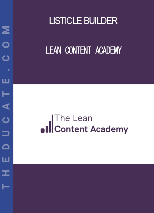 Lean Content Academy - Listicle Builder