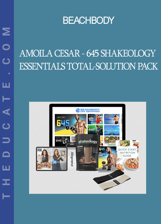 Beachbody - Amoila Cesar - 645 Shakeology Essentials Total-Solution Pack